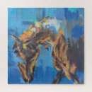 Recherche de peintures de cheval puzzles Équin