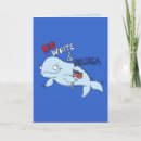 Recherche de baleine de beluga vœux cartes Salutation