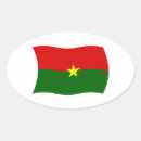 Recherche de faso autocollants Drapeau