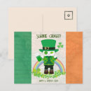 Recherche de shamrocks cartes postales Célébration