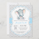 Recherche de éléphant baby shower invitations Mignonne