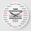 Recherche de navire de guerre horloges Uss