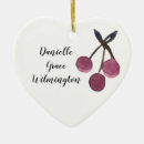 Recherche de cerise ornements Aquarelle