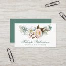 Recherche de fleurs bohème cartes visite Maquillage