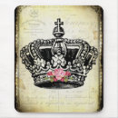 Recherche de couronne vintage tapis souris Reine