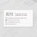 Recherche de responsable cartes visite Simple