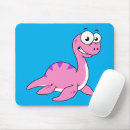 Recherche de monstre loch ness tapis souris Dessin animé