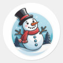 Recherche de père noël classique autocollants Bonhomme
