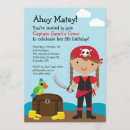 Recherche de pirate fille invitations Trésor