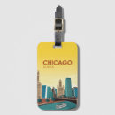 Recherche de chicago illinois bagages étiquettes Vintage