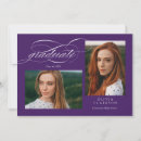 Recherche de 3 photo graduation invitations Moderne