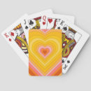 Recherche de coeur vintage jeux de cartes Amour