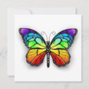 Recherche de papillon tropical vœux cartes Coloré