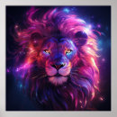 Recherche de visage lion posters Chat