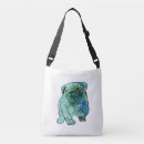 Recherche de bouledogue français sacs Bleu