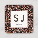 Recherche de barista cartes visite Magasin