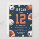 Recherche de sportives invitations Garçon