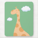 Recherche de girafe bande dessinée tapis souris Animal