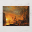 Recherche de peinture de montagne rocheuse cartes postales Albert bierstadt