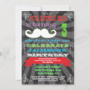 Recherche de vintage chalkboard invitations Moustache