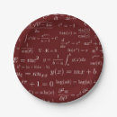 Recherche de mathématiques assiettes en papier Équations
