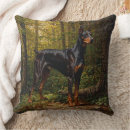 Recherche de pinscher de dobermann coussins Chien