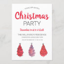 Recherche de tree noël invitations Aquarelle