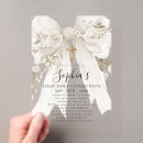 Recherche de ruban rose invitations Croix dorée