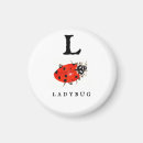 Recherche de de de coccinelle magnets Illustration
