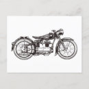 Recherche de dessin moto cartes postales Rétro