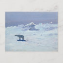 Recherche de nuit polaire cartes postales Neige