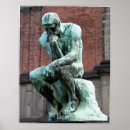 Recherche de le penseur des rodin Classique