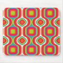 Recherche de motif géométrique vintage tapis souris Coloré