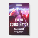 Recherche de pass concert badge badges pvc Accès à l'événement