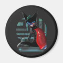 Recherche de mauvais chat magnets Dessin animé