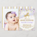 Recherche de licorne anniversaire invitations Jeune fille