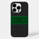 Recherche de cuir vert iphone coques Noir