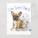 Recherche de de bouledogue français cartes postales Race de chien