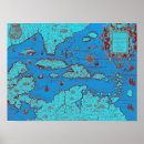 Recherche de caribbean map posters Vintage