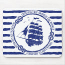 Recherche de bateau navigation tapis souris Mer