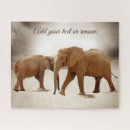 Recherche de éléphant africain puzzles Pachyderme