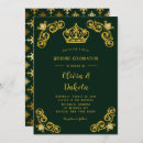 Recherche de royal green mariage invitations Vert émeraude