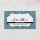 Recherche de auteur de blog cartes visite Élégant