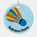 Recherche de de badminton ornements Oiseau