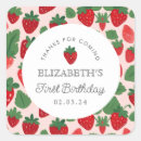 Recherche de berry autocollants Fraise