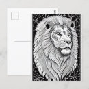 Recherche de astrologie zodiaque cartes postales Leo