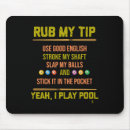 Recherche de boule 8 tapis souris Conception de billard
