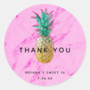 Recherche de ananas coloré autocollants Été