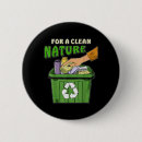 Recherche de protection de la nature badges Changement climatique