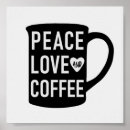 Recherche de amant de café art Noir et blanc